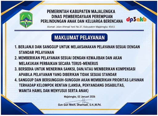 Maklumat Pelayanan DP3AKB