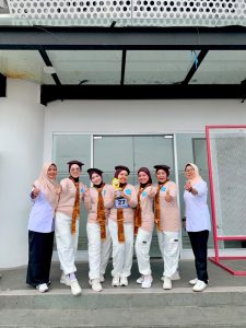 Mengikuti Lomba Senam SaeHat dalam Rangka Perayaan Kemerdekaan Indonesia